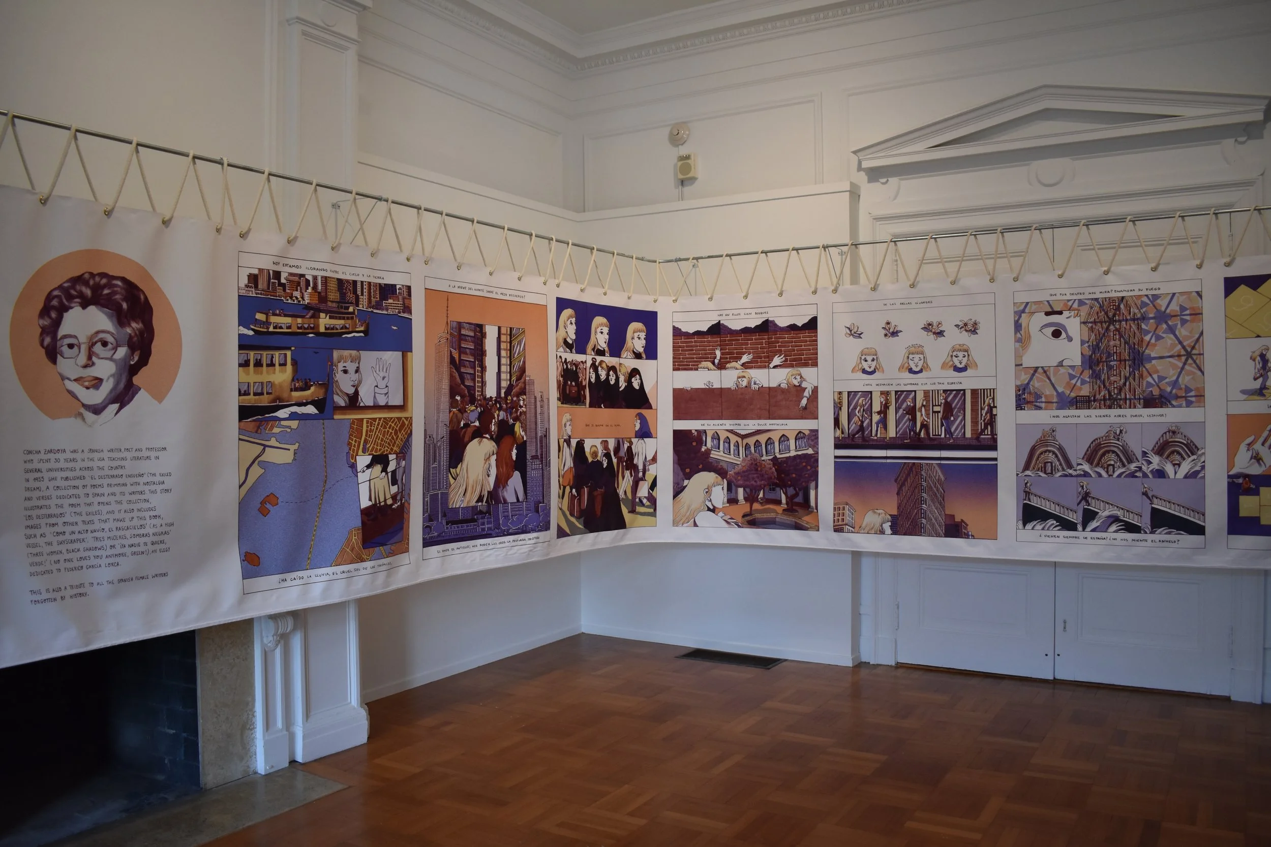 Now reopened to the public, visitors to the Former Residence of the Ambassadors of Spain will have both indoor and outdoor exhibitions to enjoy.