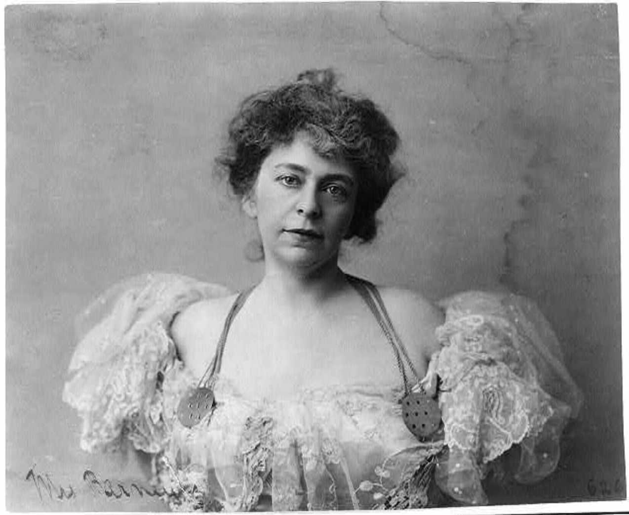 Alice Pike Barney, who took Washington's art world by storm at the turn of the twentieth century. Photo courtesy of the Library of Congress.