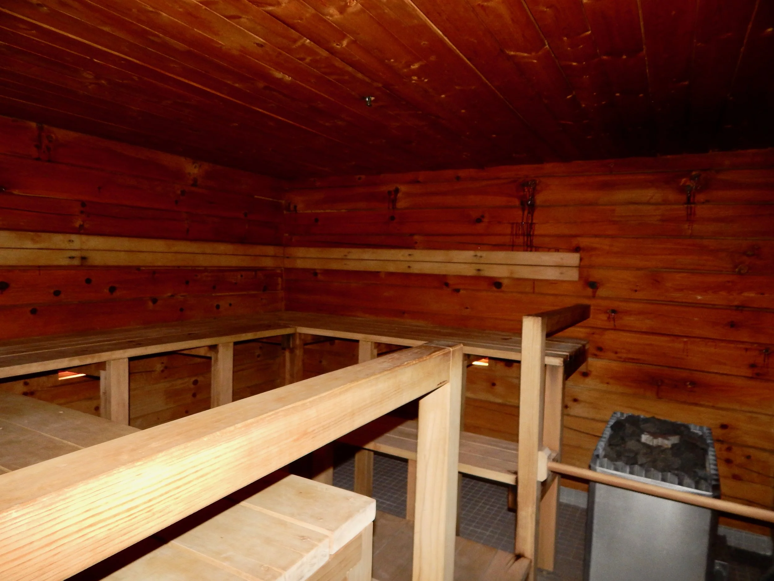 The sauna at the Embassy of Finland, and the setting for the Diplomatic Sauna Society. Photo by Diplomatica Global Media.
