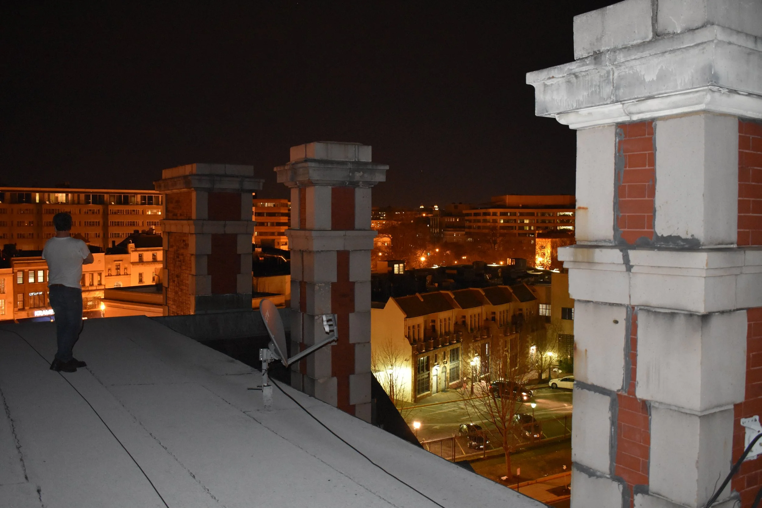 The view from the rooftop of the Colombian ambassador's residence, which does not typically host guests. Photo by Diplomatica Global Media.