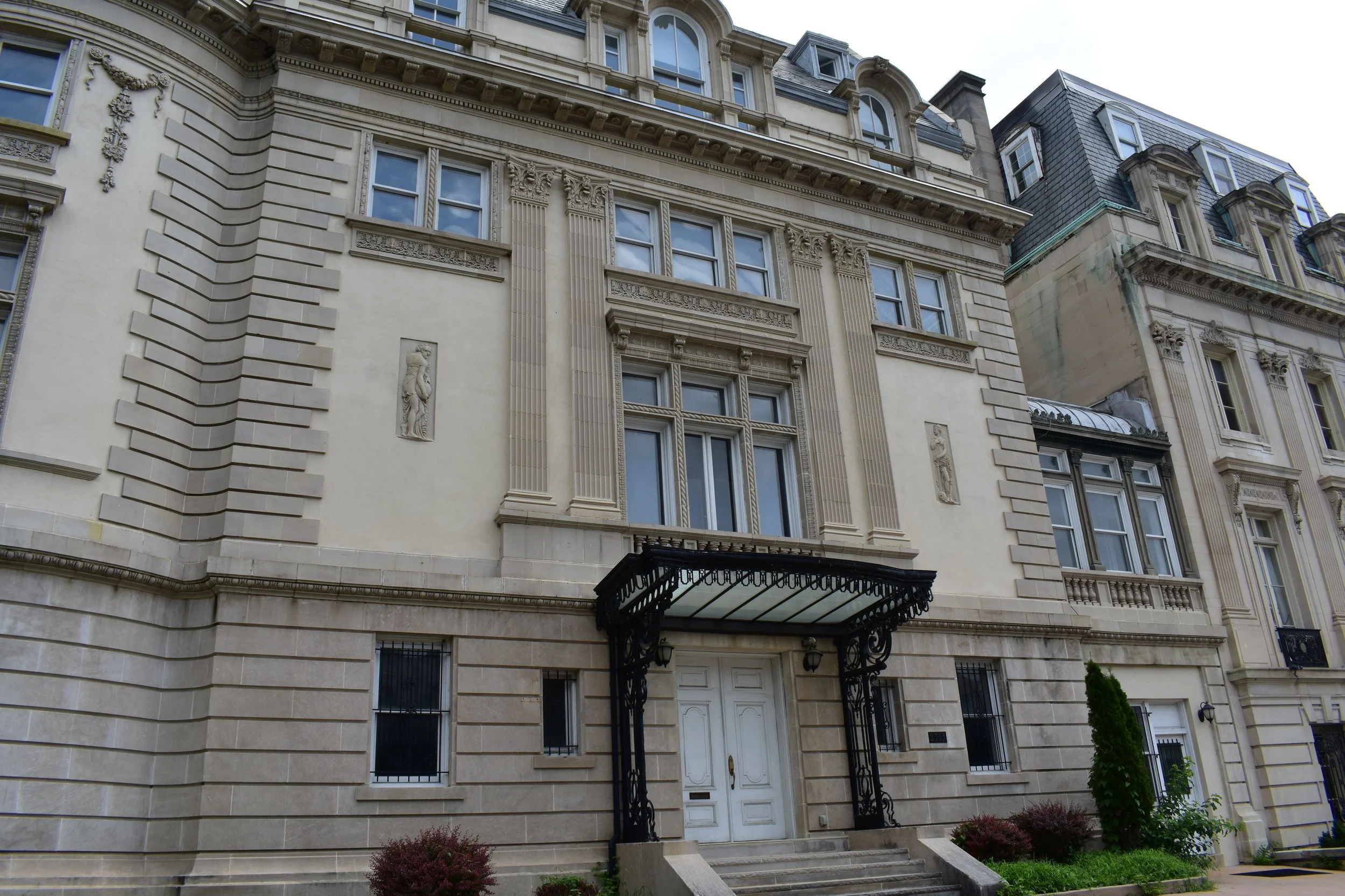 Current photo of the Moran house at 2315 Massachusetts Avenue. Photo by Diplomatica Global Media.