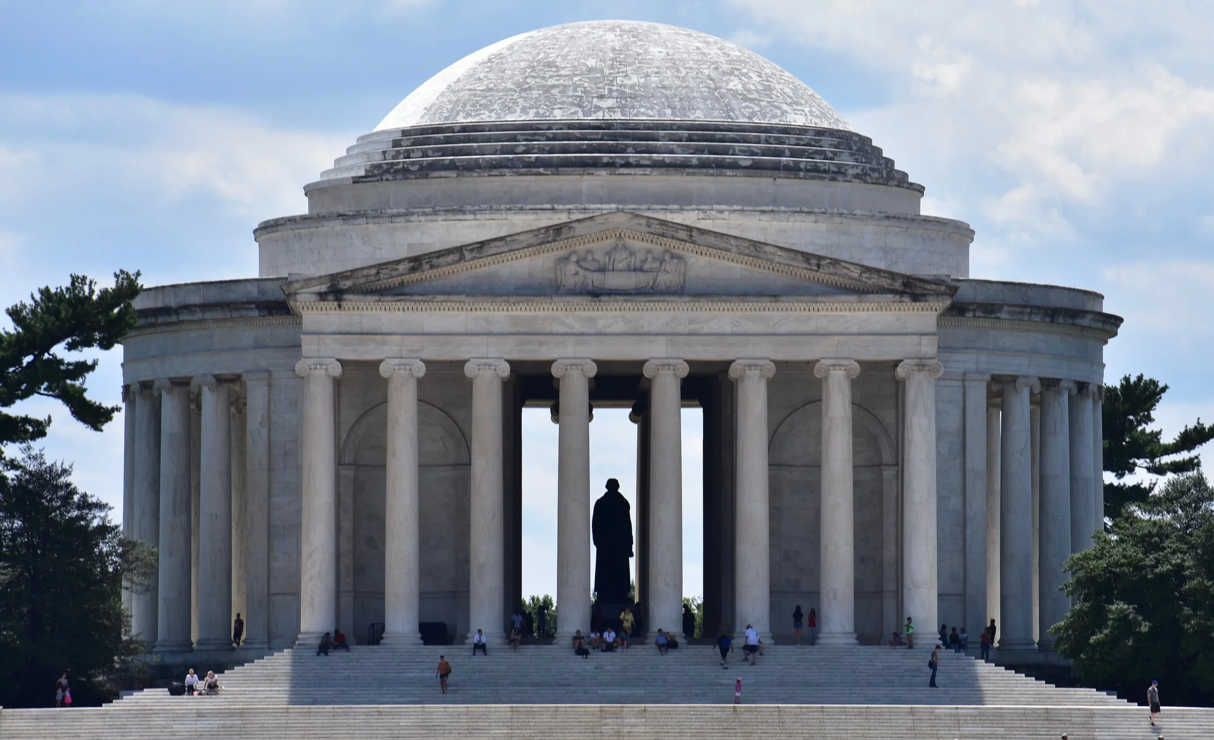 The Thomas Jefferson Memorial on the Tidal Basin. Photo by Molly McCluskey.