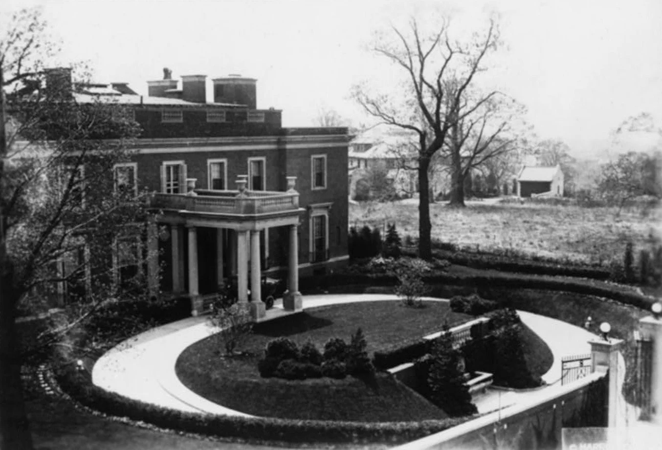 The White-Meyer House, part of the Meridian International Center, designed by John Russell Pope to co-exist with its neighboring home. Photo courtesy of the Library of Congress.