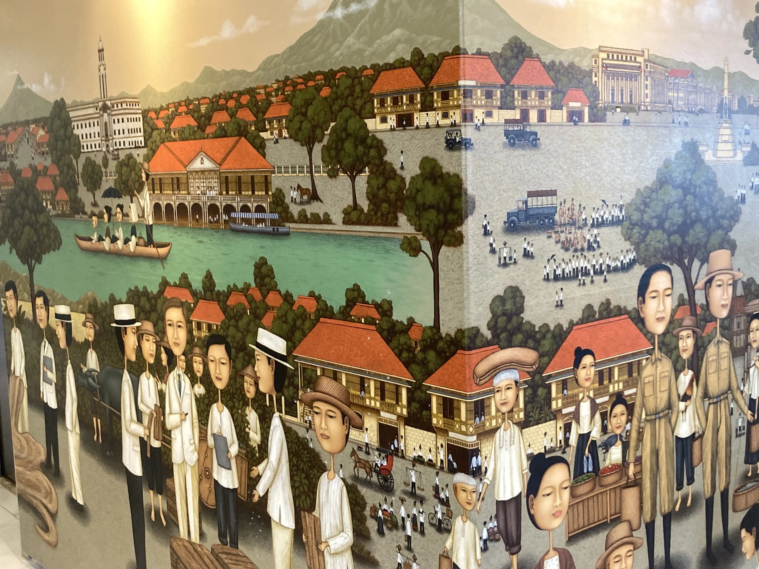   The murals at the consulate are worth their own visit. Photo by Diplomatica Global Media.   