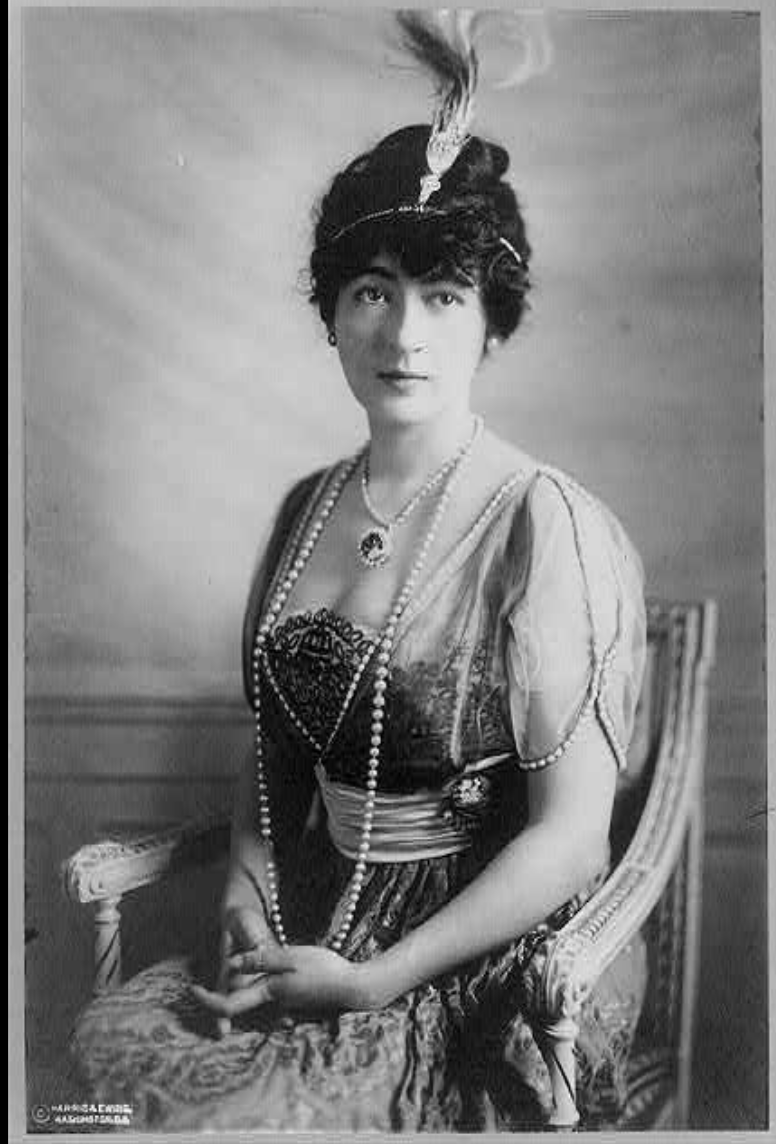 Evalyn Walsh McLean, the previous owner of 2020 Massachusetts Avenue, now the Embassy of Indonesia. Photo courtesy of the Library of Congress.