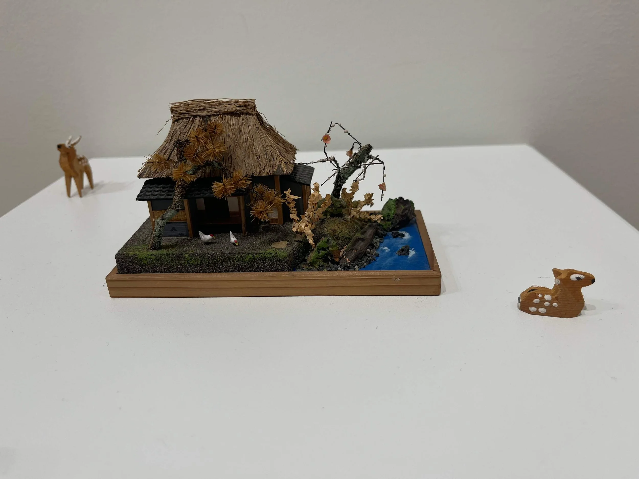   Traditional Japanese minatures on display at the Japan Information & Cultural Center. Photo by Abigail Furcy for Diplomatica Global Media.   