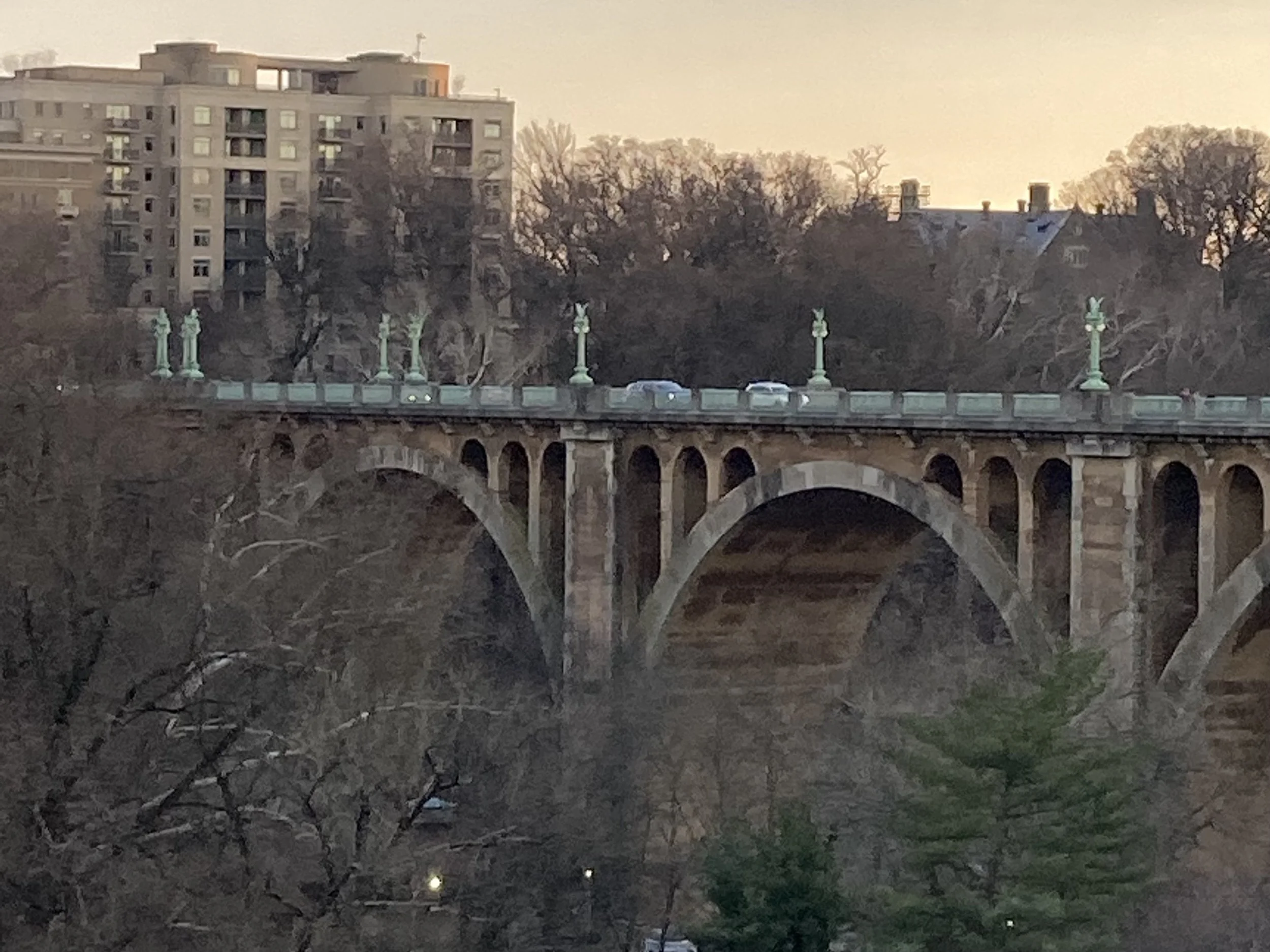 The Taft Bridge, connecting Kalorama to Woodley Park, was named after the former president’s death. Photo by Diplomatica Global Media.